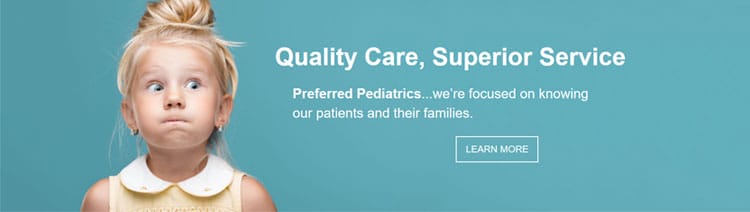 Preferred Pediatrics Quality Care banner image